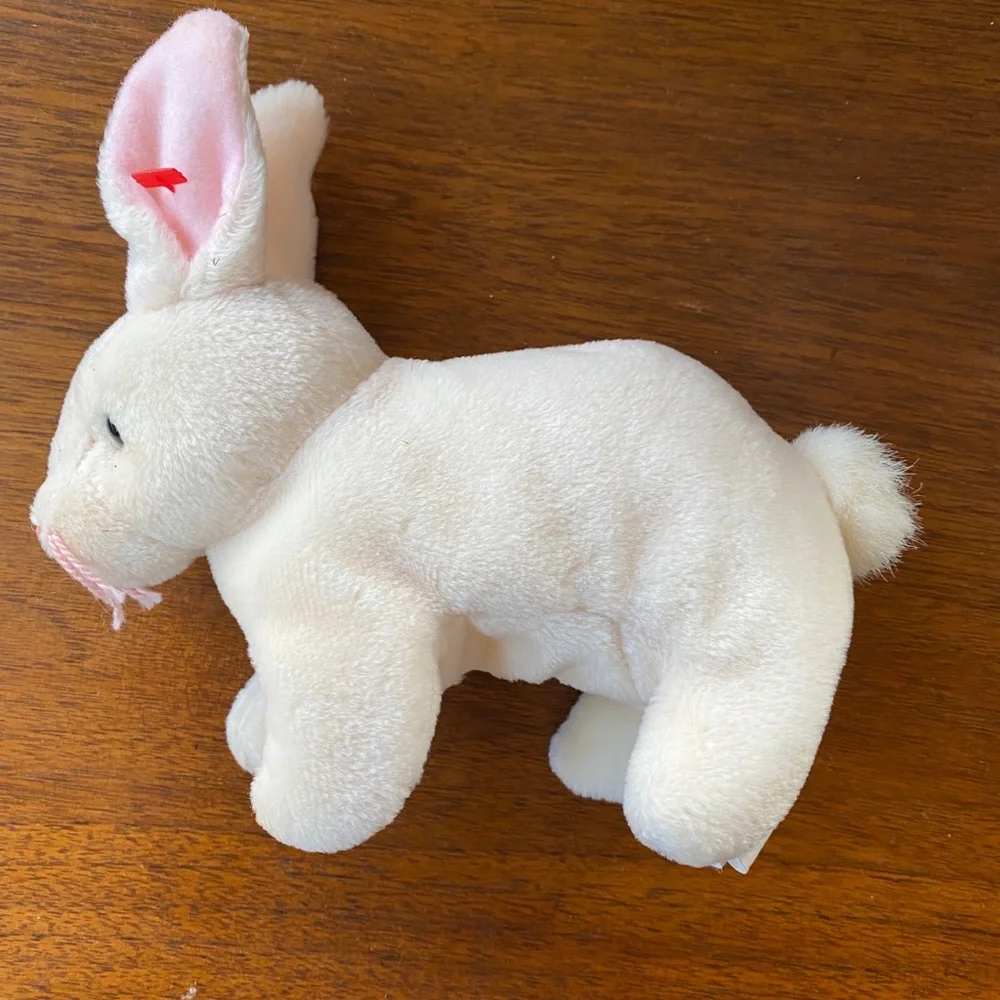 TY Beanie Baby Nibbler‎ 1998 Easter Bunny